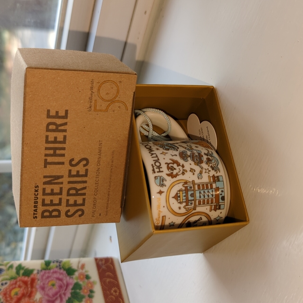 Disney Starbucks Hollywood Studios 50th Anniversary Been There Series Ornament